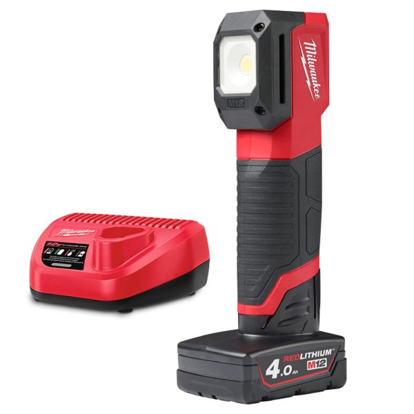 Акумулаторен LED фенер MILWAUKEE M12CML-401, SOLO, 12 V, 4.0 Ah, 1000 lm / 4933479366